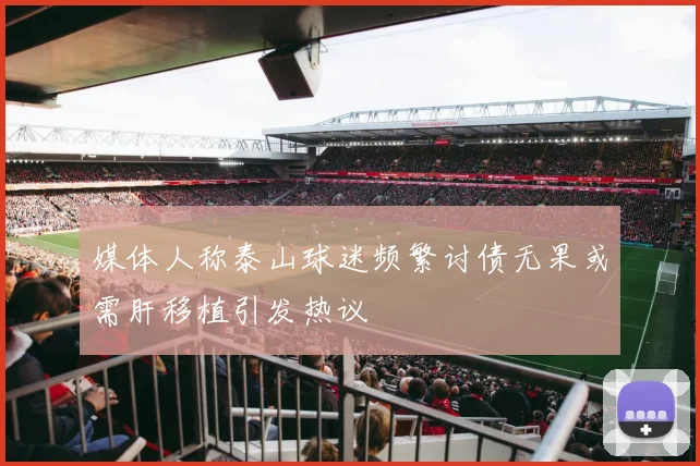 媒体人称泰山球迷频繁讨债无果或需肝移植引发热议